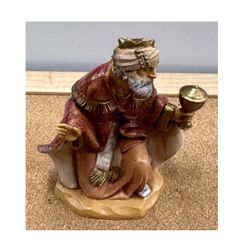 Vintage 1992 Roman Fontanini Heirloom Nativity Collection King Gaspar Wise Men