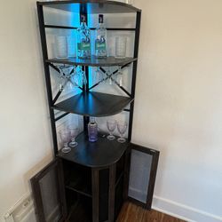 Bar & Alcohol Cabinet//New