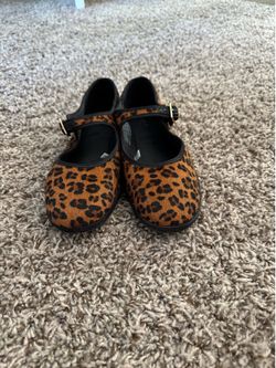 Cheetah print flats