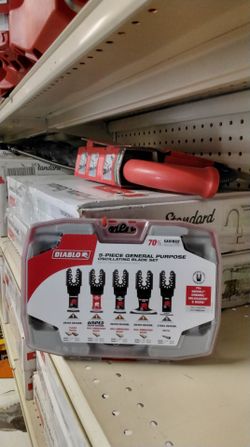 DIABLO 5 - PIECE GENERAL PURPOSE OSCILLATING BLADE SET