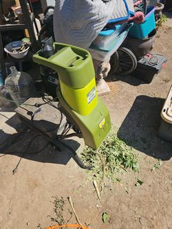 Chipper Joe Electric Chipper Model CJ601E