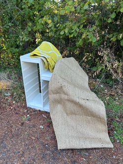 Free large sisal rug, wool rug, ikea toy organizer