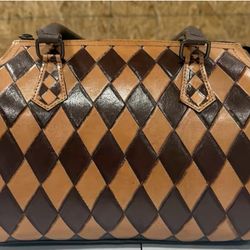 New Hand Painted Leather Speedy 
