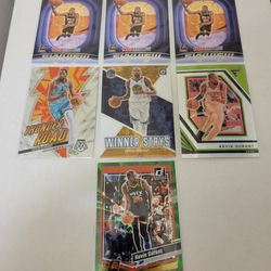 7 Kevin Durant NBA Insert Cards, Suns