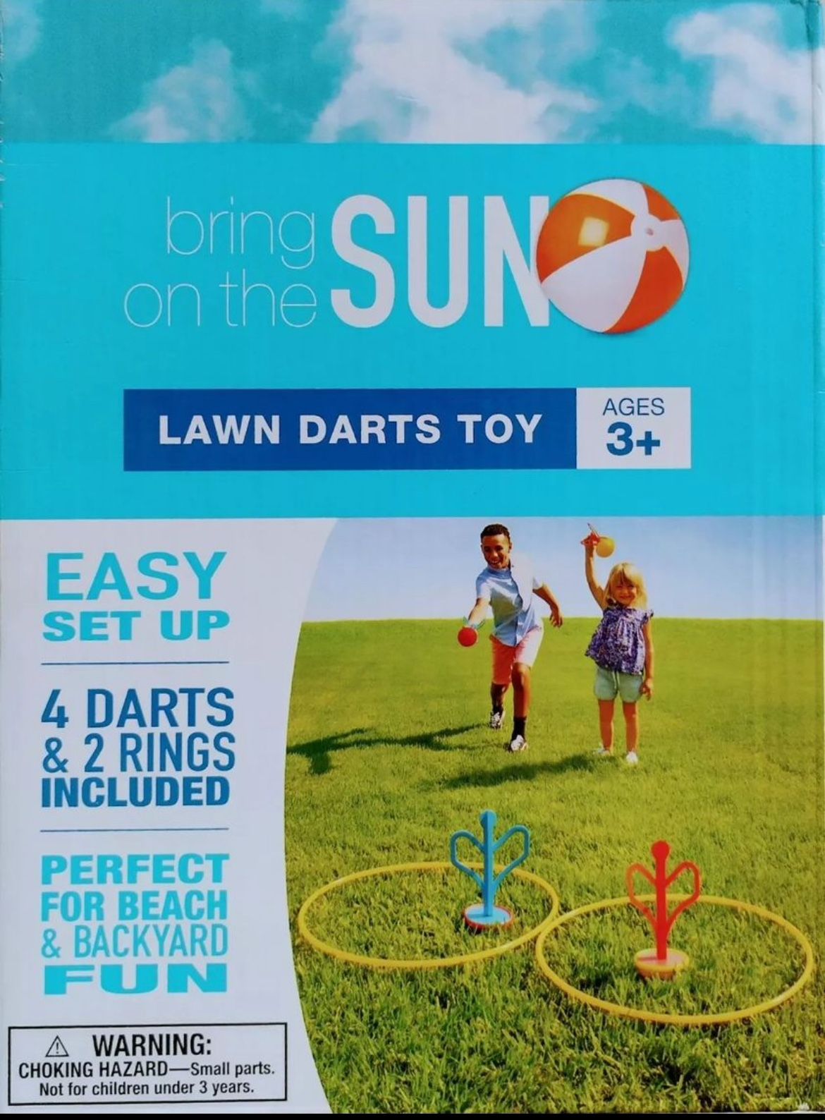 π LAWN DARTS GAME