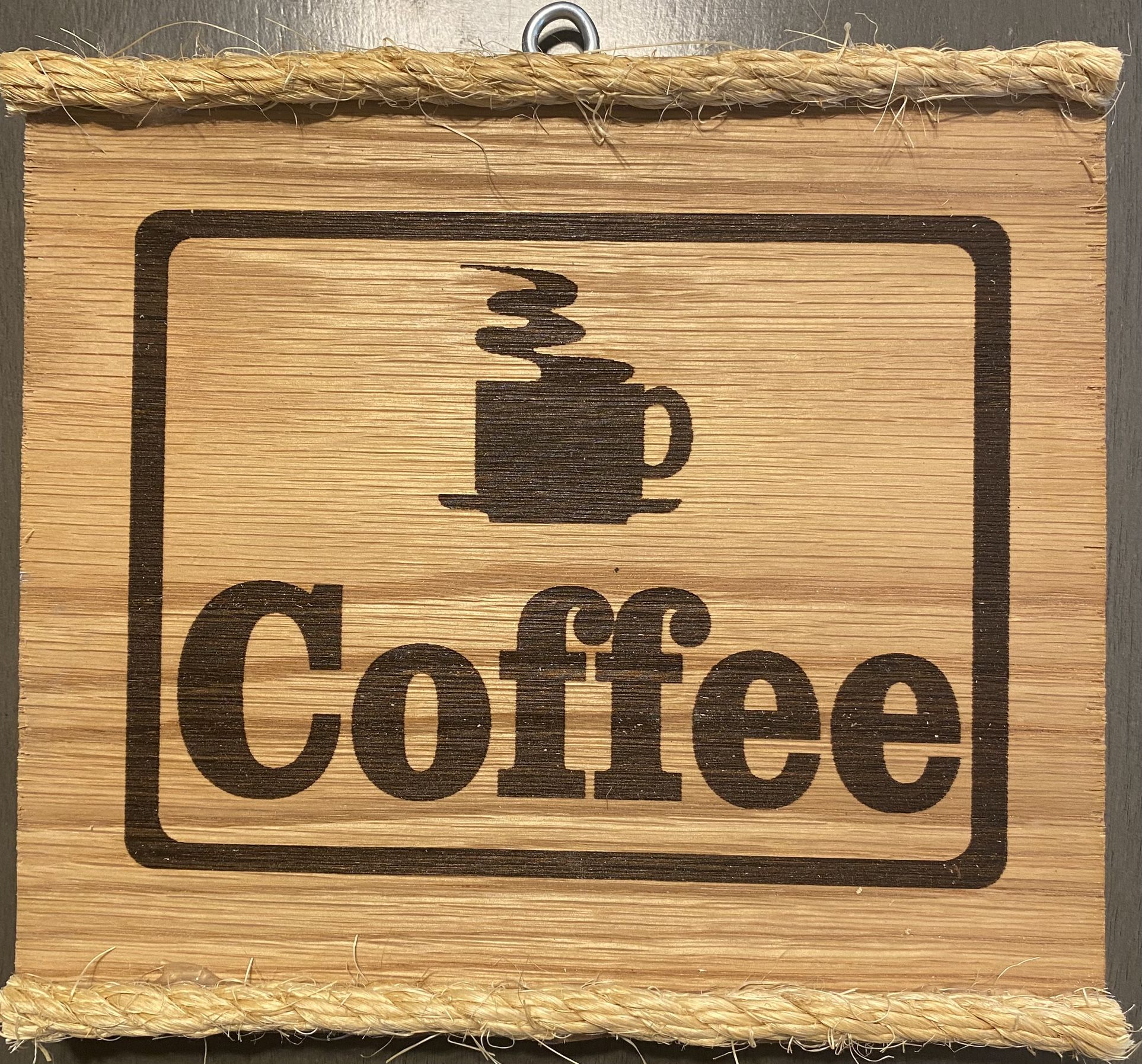 Coffee Small Hanging Sign