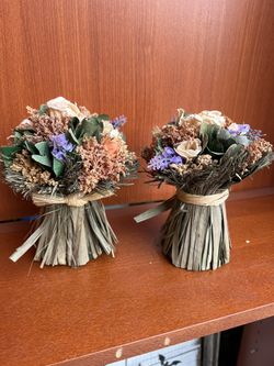 Mini Bouquet  Decor Set 3 Dlrs