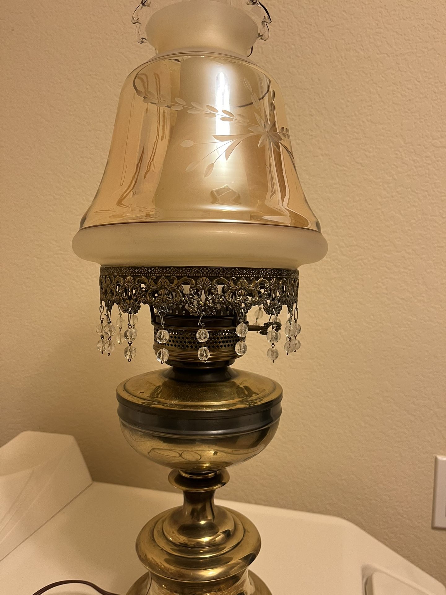 Antique Brass Lamp
