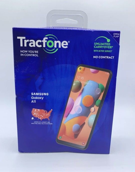Tracfone SAMSUNG galaxy A11 32gb Black NEW
