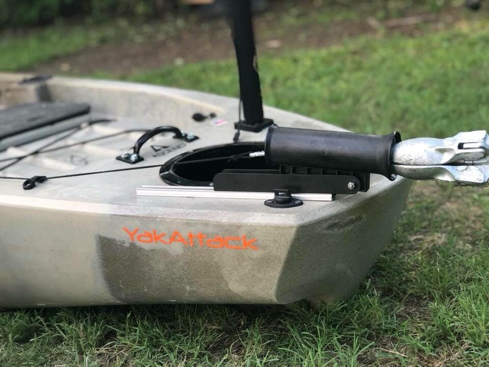 128t ascend kayak with trolling motor and battery for Sale in Fort