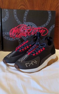 Versace Cross Chainer Sneakers – Brand New Authentic – $575
