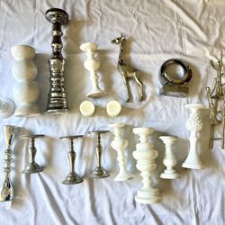 Candle holders And Figurines 