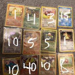 Pokemon Card Lots With Pricing Of Each Card