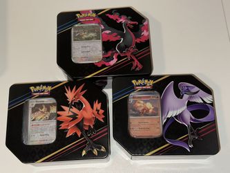 Pokemon Tins Legendary Birds