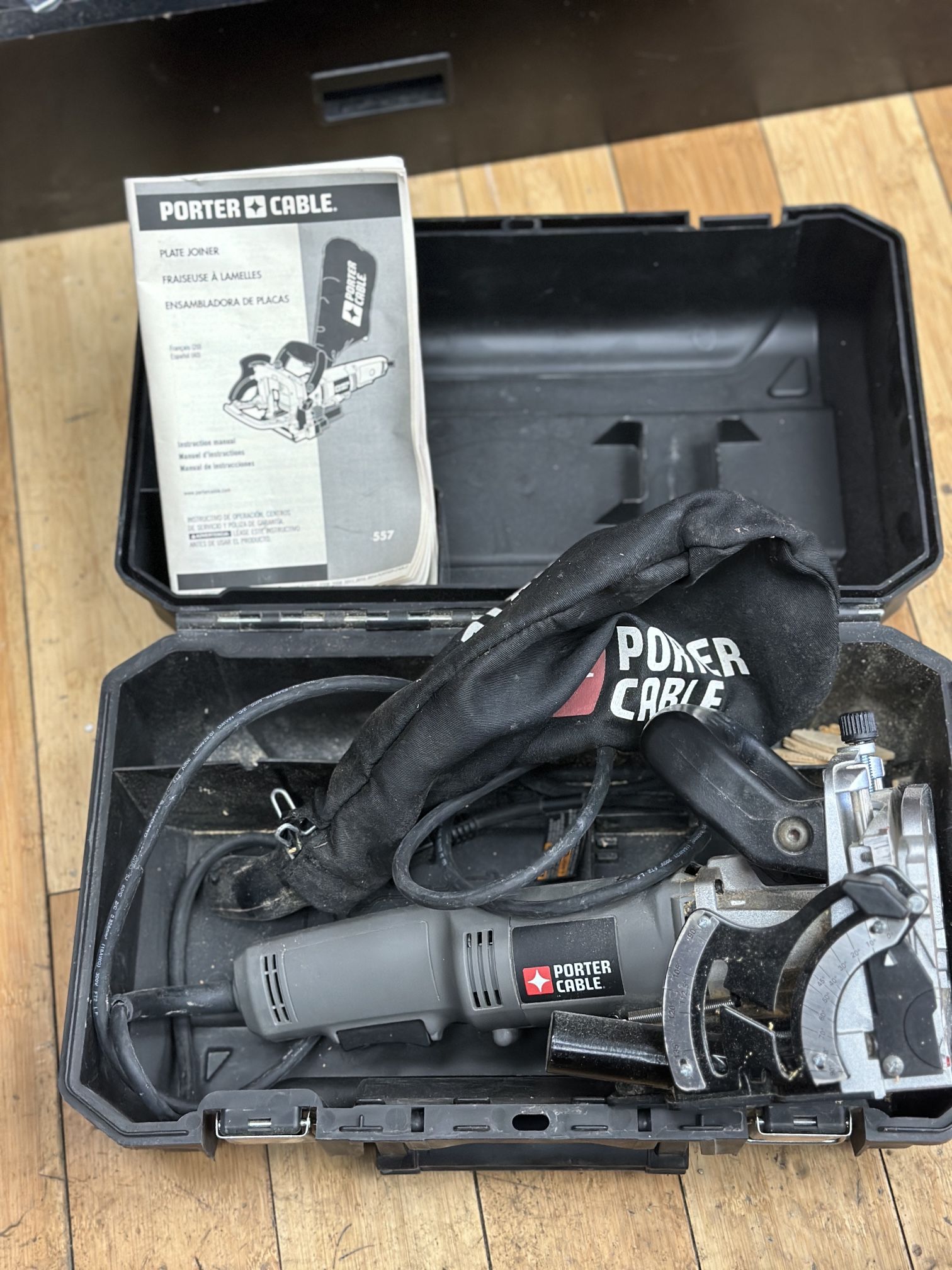 Porter Cable 557 Biscuit Jointer