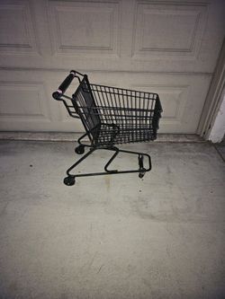 Real Metal Kids Size Shopping Cart