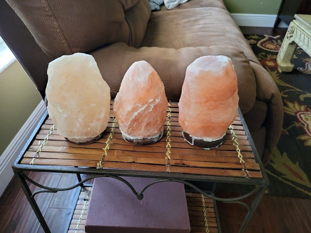 Decorative Salt Rock Lighting
