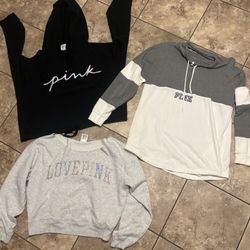 Women’s large Pink sweater bundle 