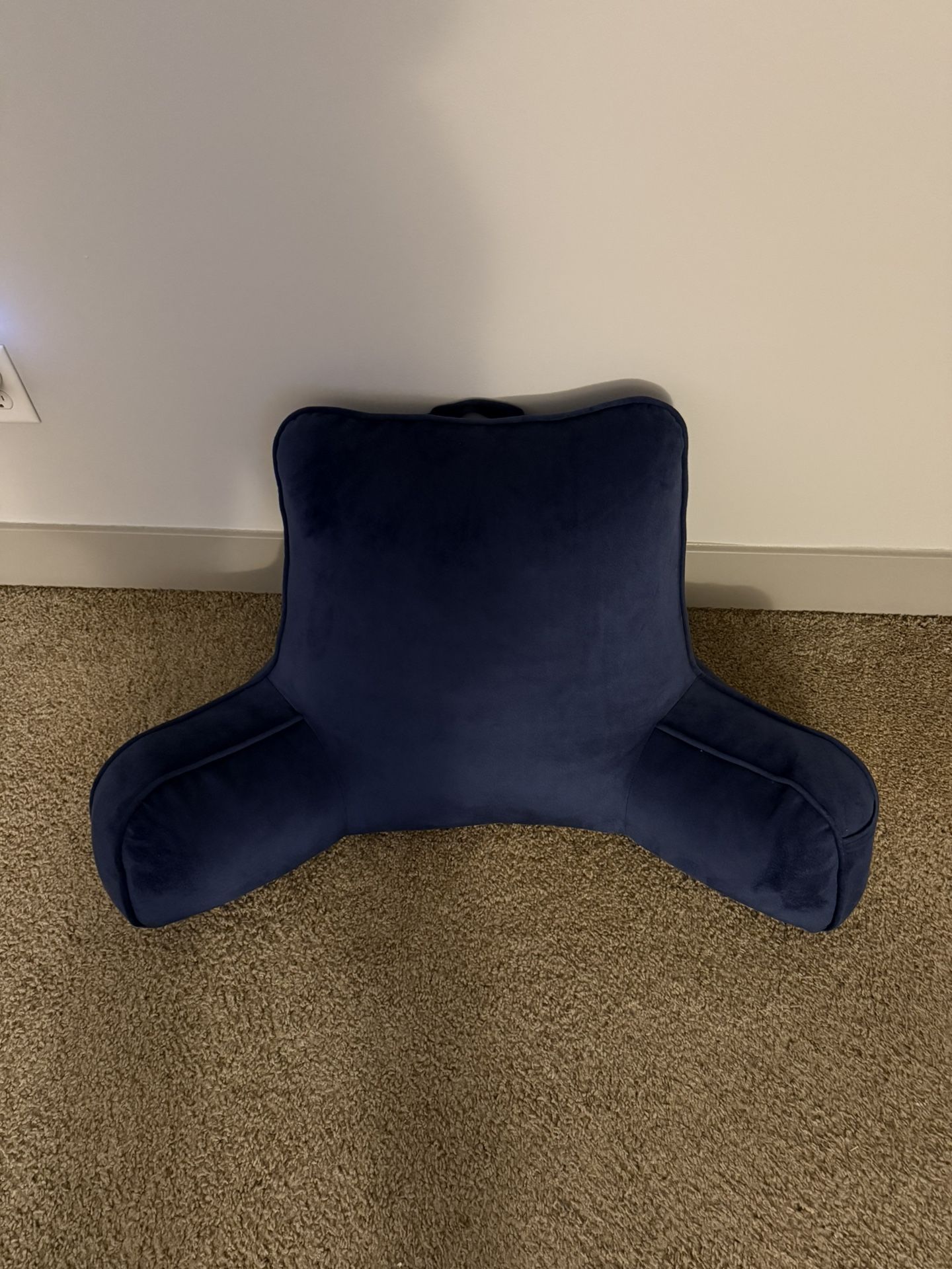Bed Rest Reading Pillow Navy