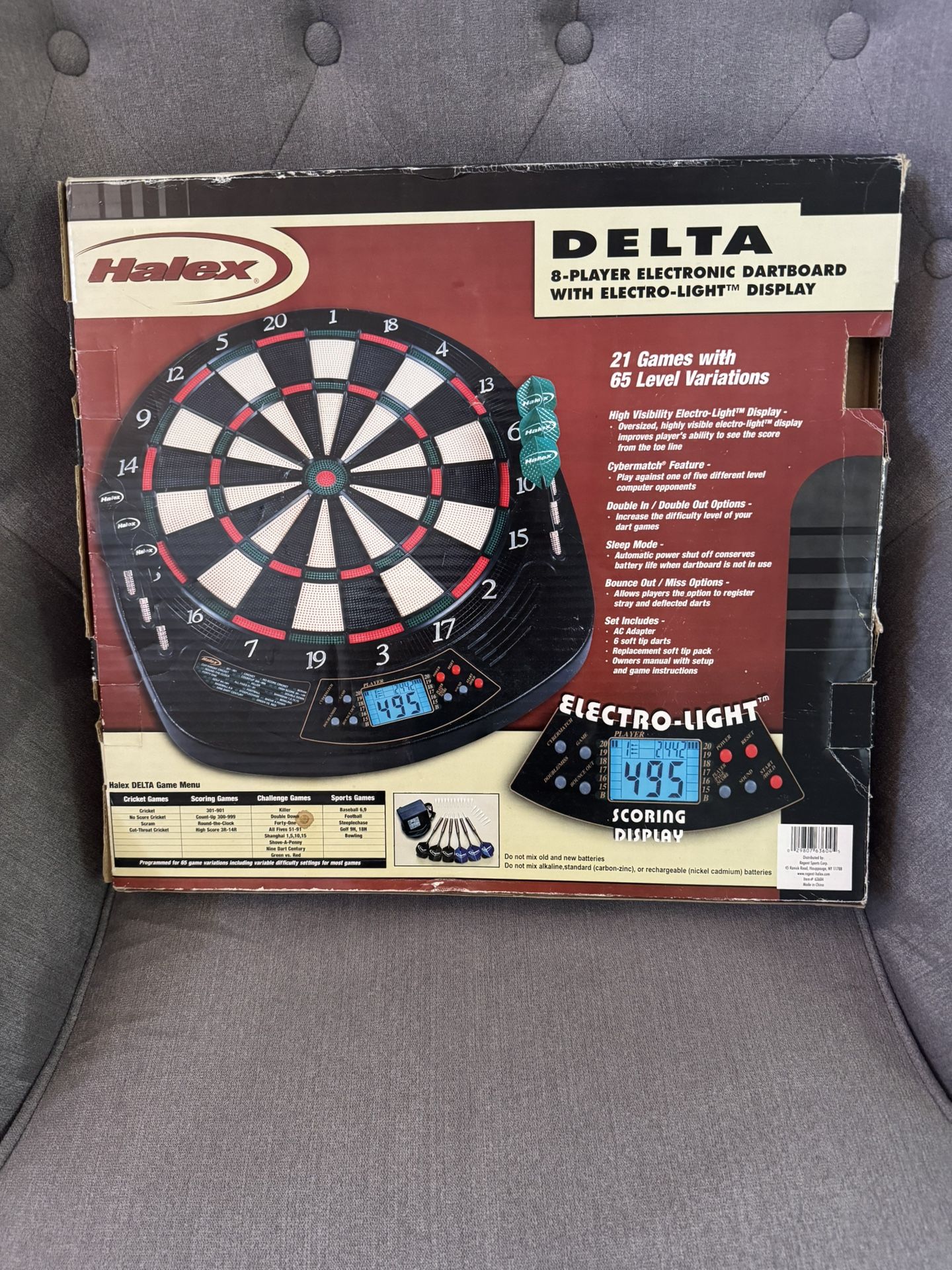 Electronic Dartboard Game By Halex / Delta