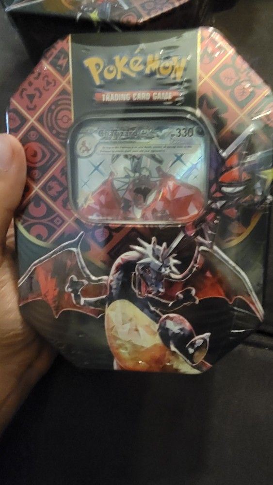 Pokemon Paldea Fate Charzard Tin