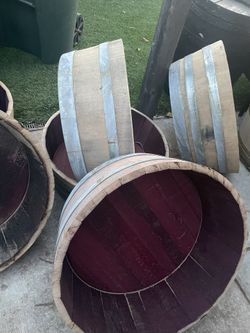 1/4 Size Barrel Planters 🌶️