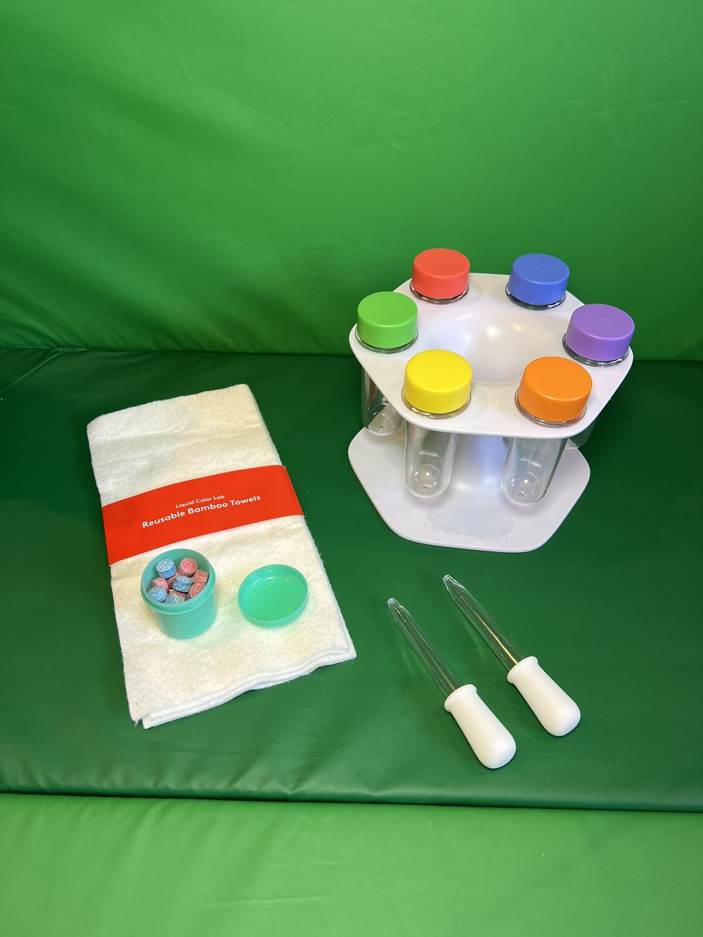 Lovevery Never Used Liquid Color Lab Play Set