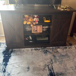 Brown TV Stand And Storage - 48x18x36