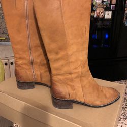 Women’s Cole Haan Cassie Brown Suede Boots Size 9