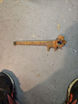 Non-Sparking Bronze Alloy Drum Bung Nut Wrench, 