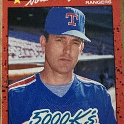 1990 Donross Trading Card. Nolan Ryan