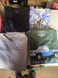 Men's Size Large and xl shirts