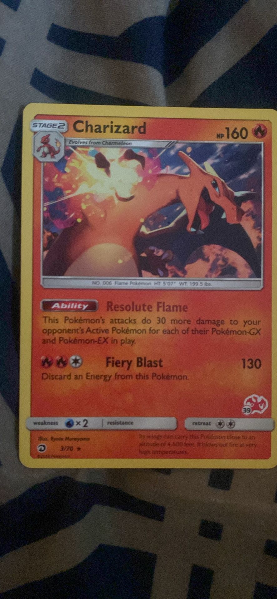 Charizard Card
