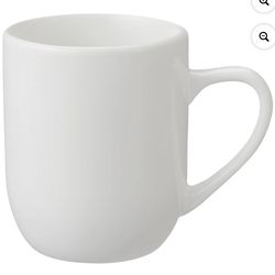 Mainstays Glazed White Stoneware 12 - Ounces Mug