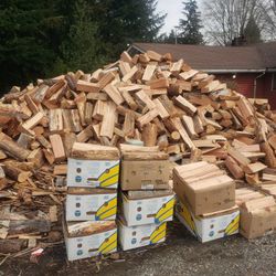 Firewood Bundles In A Banana Box Double A Store Bundle Clean And Ready To Burn 🔥 