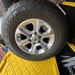2022       4 Runner Set Of Rims and Tires