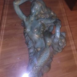 Vintage Mermaid Table Rare Find 