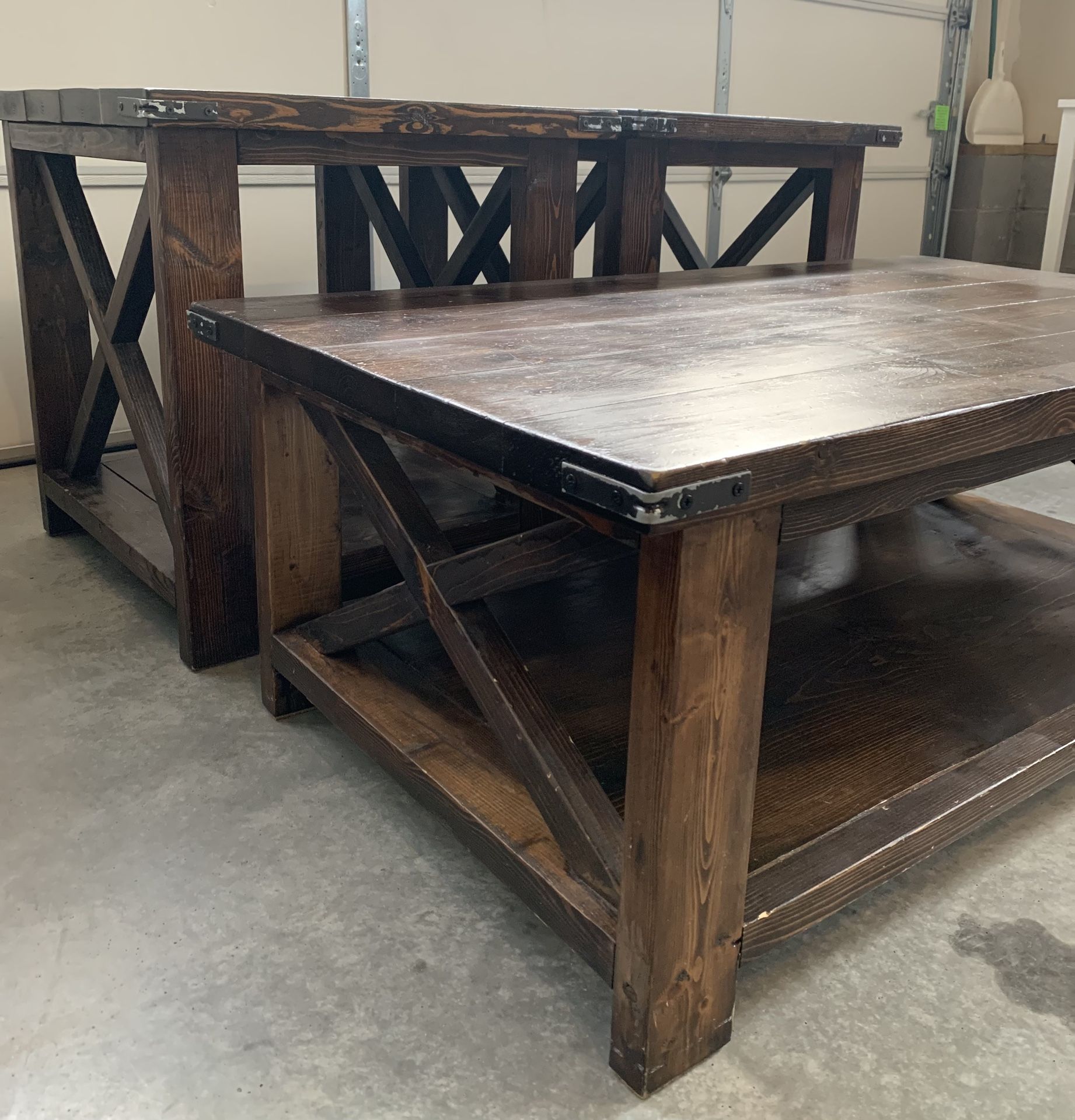 Coffee And End Tables Set