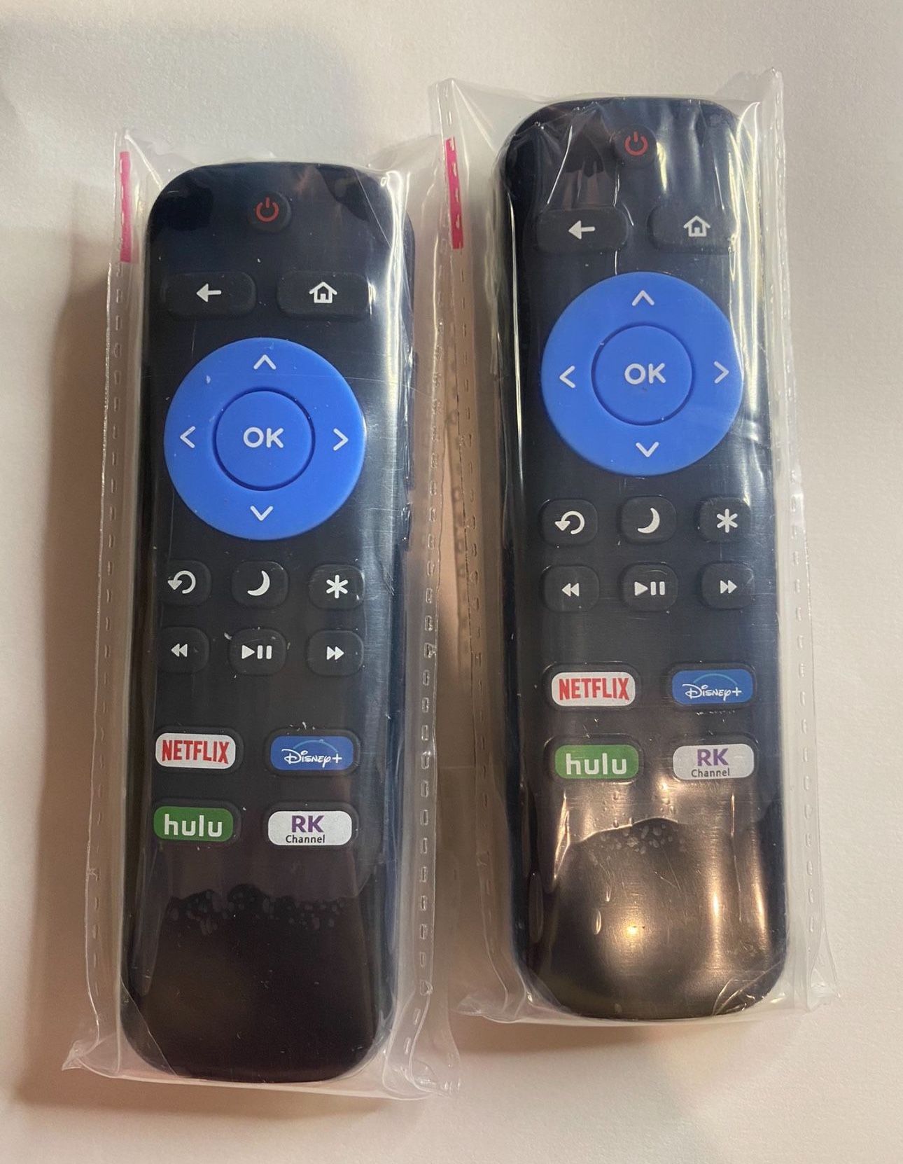 2 Pack Hisense Roku TV Remote Control New