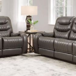 SOFA SET with Wall Photos, Pillows And Curtains 