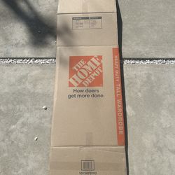 Home Depot Wardrobe Boxes