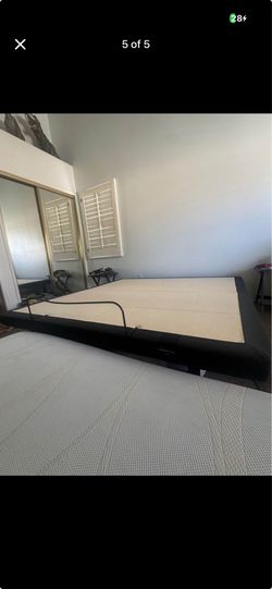 Bed adjustable frame with massage and more