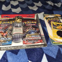 1 Pokemon TCG Booster Pack And Pin  1 Darkness Ablaze Pikachu 