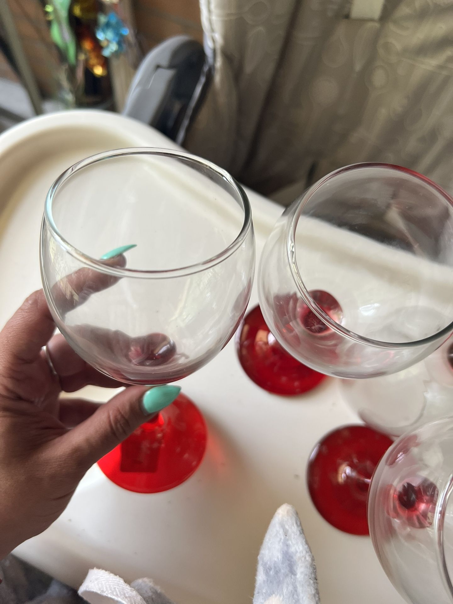 toast Glasses And cherry pink