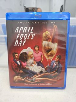 April Fool's Day (1986) (Blu-ray Disc, 2020, Collector's Edition) Used