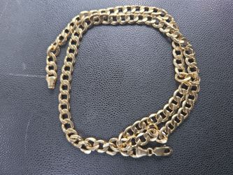 10k gold Cuban link chain