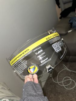 Clear Visor For Scorpion Exo- R1