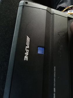 Alpine car speakers customized