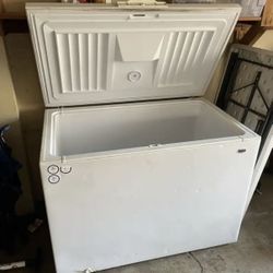 Large White Chest Freezer
