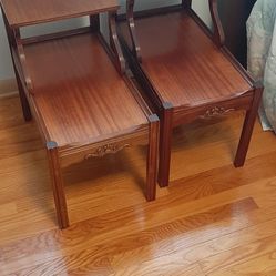 End TABLES Refinished For LR Or BR